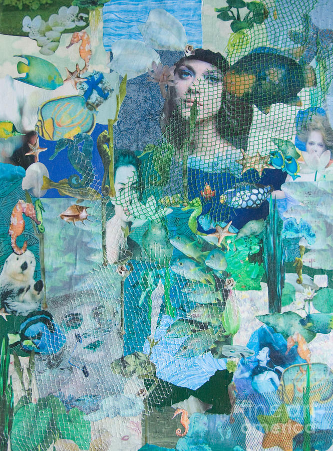 Spirits of the Sea Mixed Media by Sandy McIntire