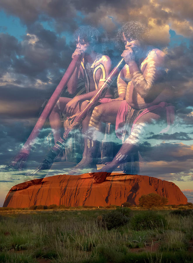 Spirits of Uluru Photograph by Doug Matthews