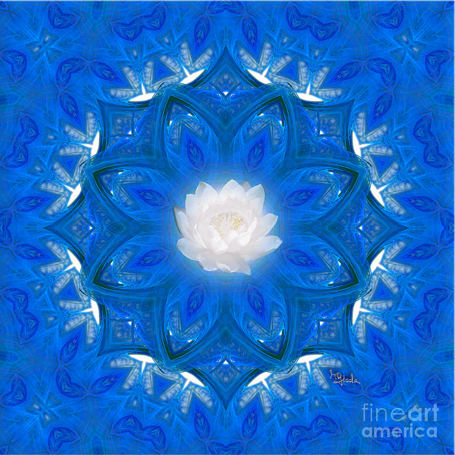 Spiritual art - To purify your mind and soul by RGiada Digital Art by Giada Rossi