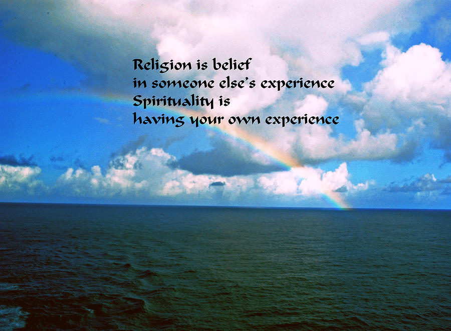 Religion Photograph - Spiritual Belief by Gary Wonning