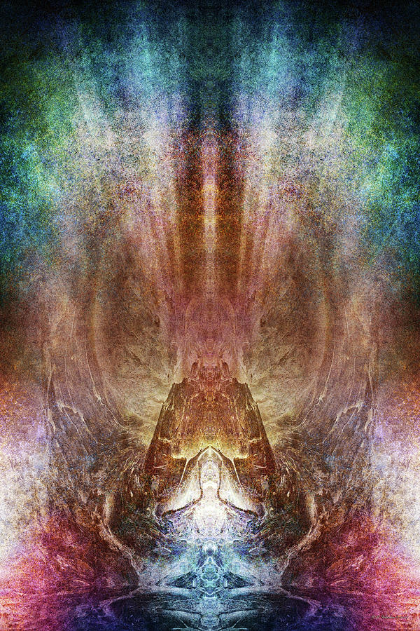 Spiritual Communication Digital Art by WB Johnston