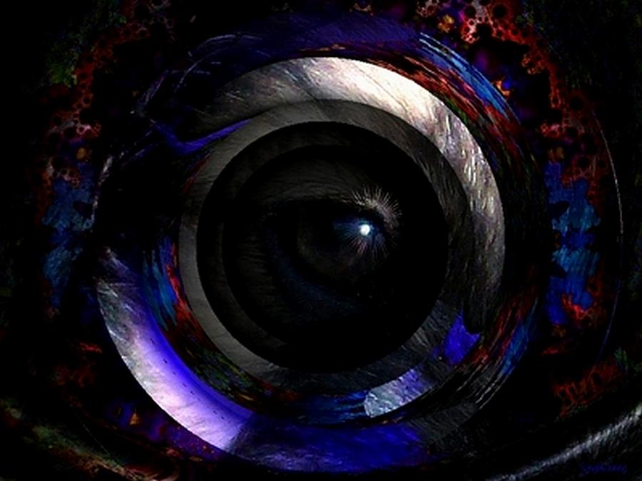 Spiritual Eyes- Digital Art by Robert Orinski