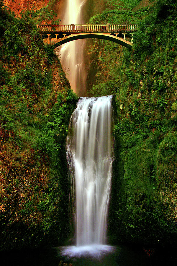 Waterfall Photograph - Spiritual Falls by Scott Mahon