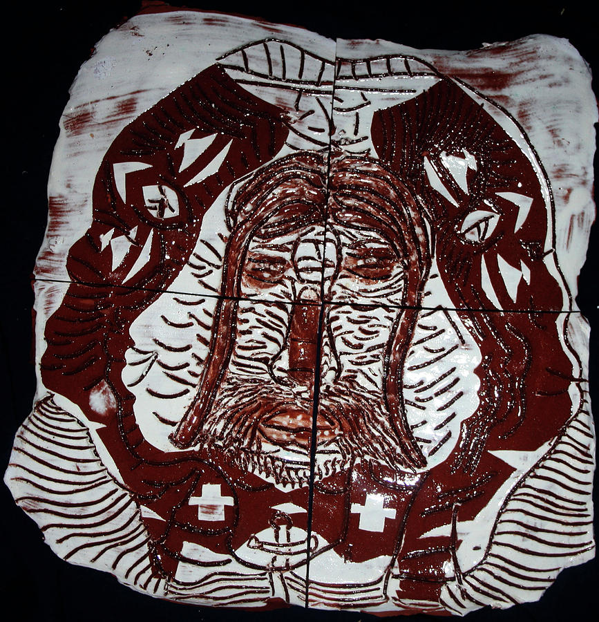Spiritual Union Ceramic Art by Gloria Ssali