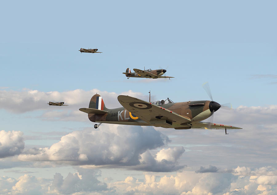 Spitfire - 54 Squadron Photograph by Pat Speirs