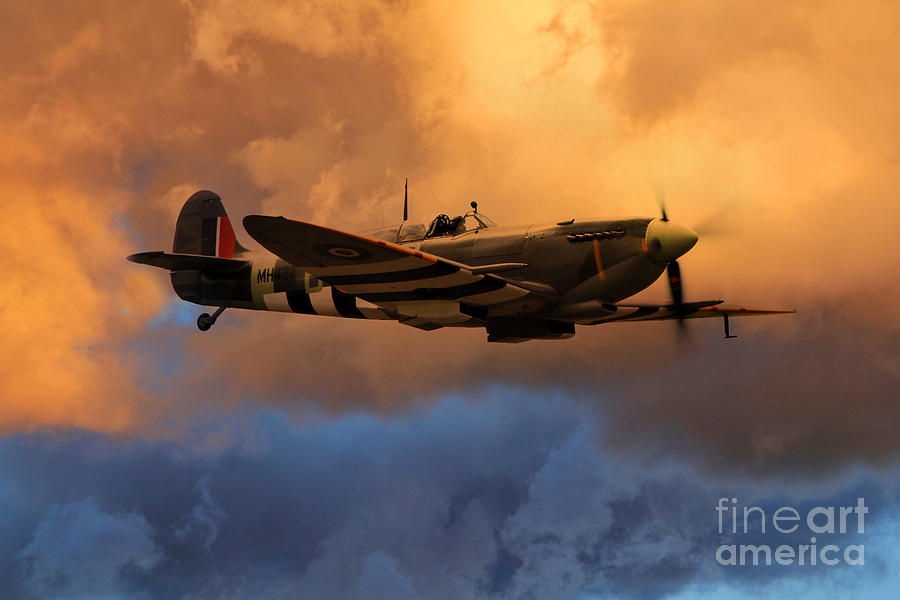 Spitfire Beauty Digital Art by Airpower Art