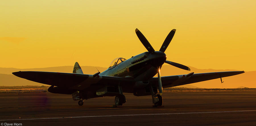 Spitfire Dawn Photograph by David Horn - Fine Art America