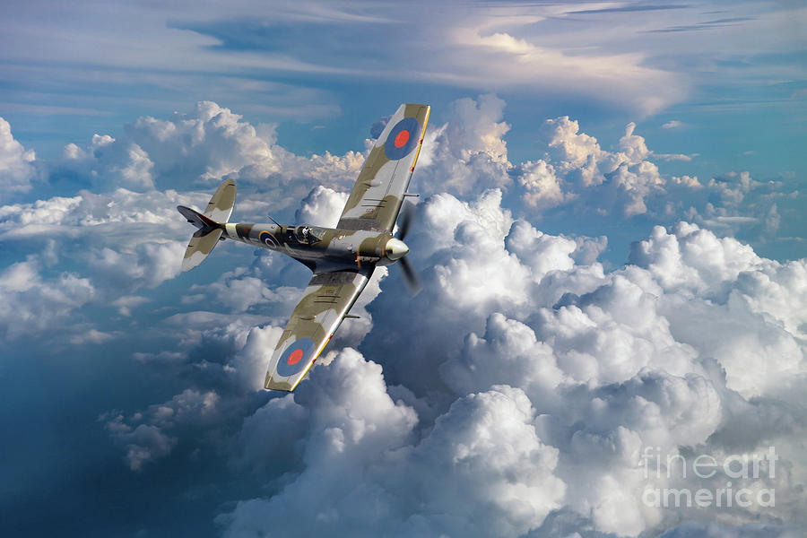 Spitfire EP120 Digital Art by Airpower Art