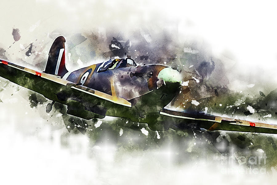 Spitfire Mk1 - Painting Digital Art By Airpower Art - Fine Art America