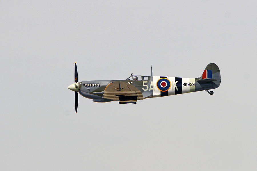 Spitfire MK959 in Flight Photograph by Shoal Hollingsworth