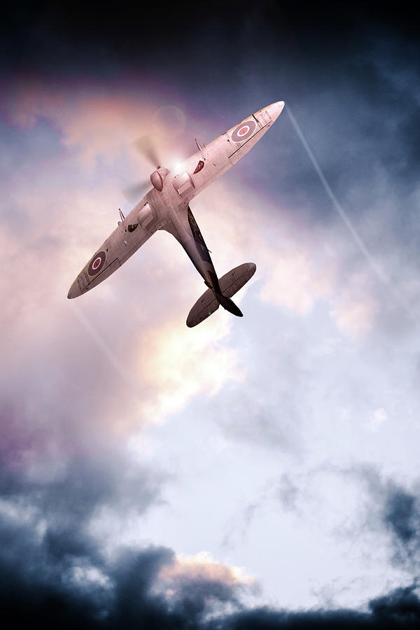 Spitfire, One of The Few Digital Art by Airpower Art