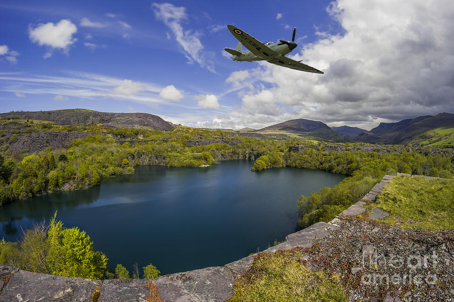Spitfire Quarry Photograph by Ian Mitchell