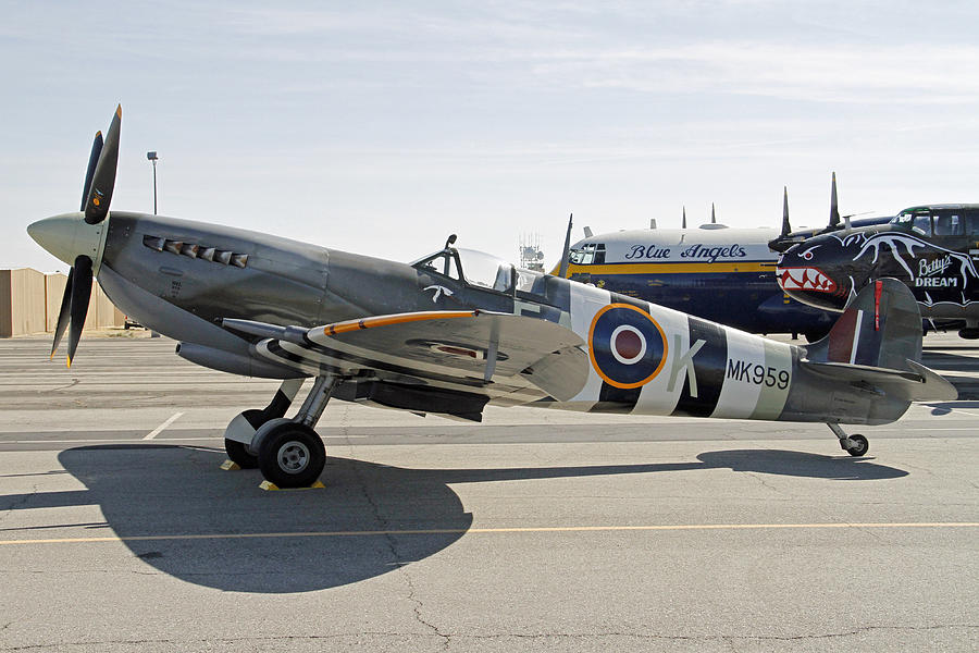 Spitfire Photograph by Shoal Hollingsworth