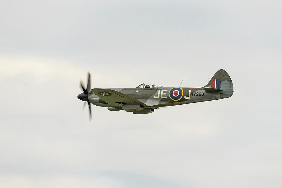 Spitfire XIVe Photograph by Gary Eason