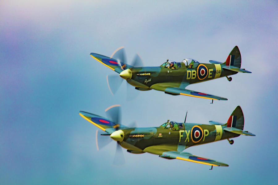 Spitfires Rule The Skies Photograph by Chris Lord