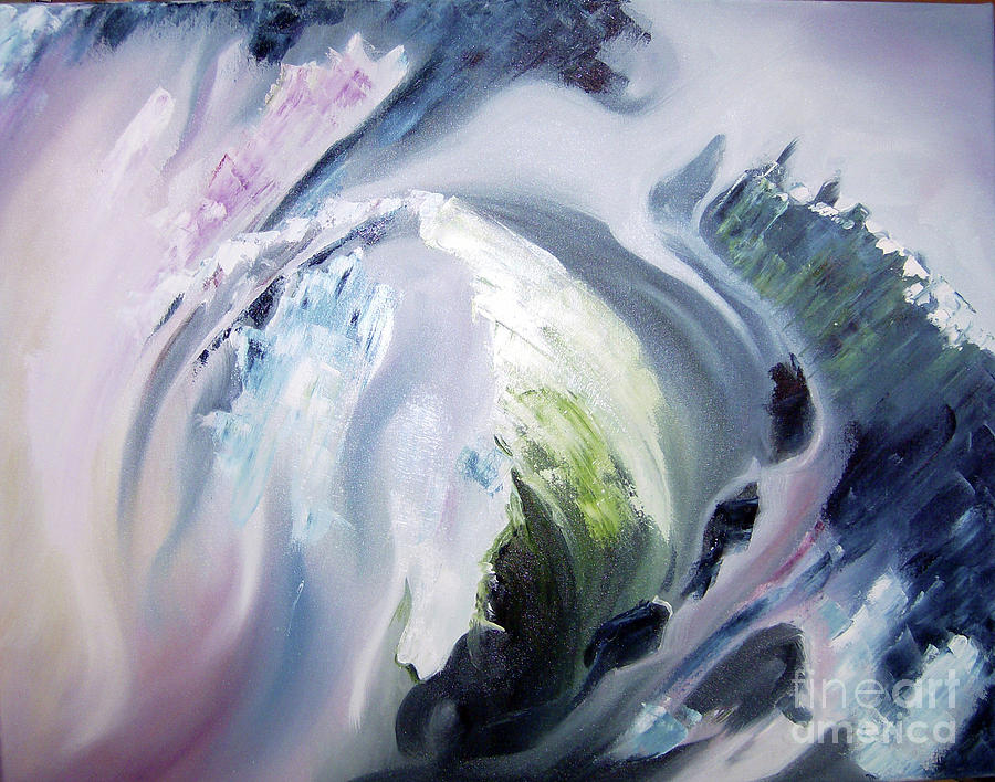 Abstract Painting - Splash by Linwood Pettaway