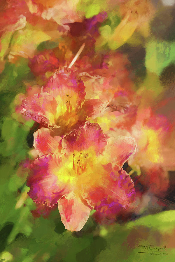 Splash Of Summer Painting by Theresa Campbell