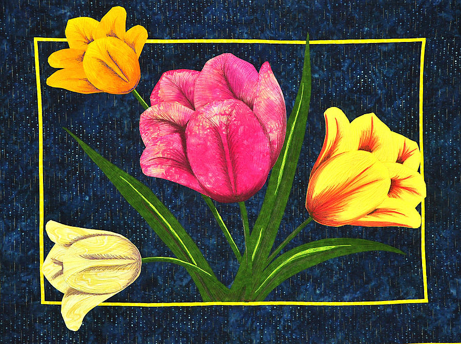 Splash of Tulips by Jo Baner Splash of Tulips by Jo Baner