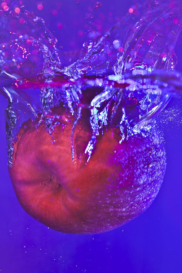 Splashing Apple Photograph