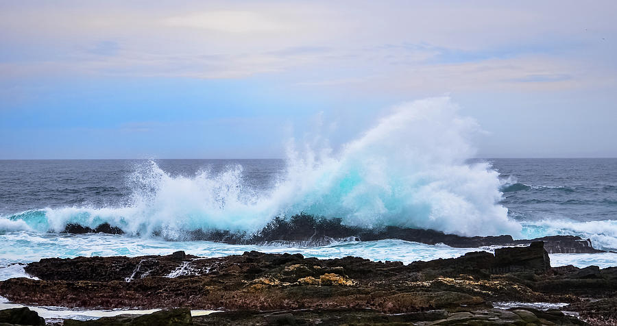 Splashing Waves of Tsitsikamma Photograph by Jeff at JSJ Photography
