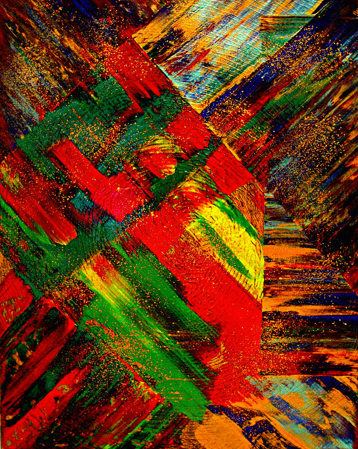 Abstract Painting - Splendid Chaos III by Jay Strong Abstract Painting - Splendid Chaos III by Jay Strong