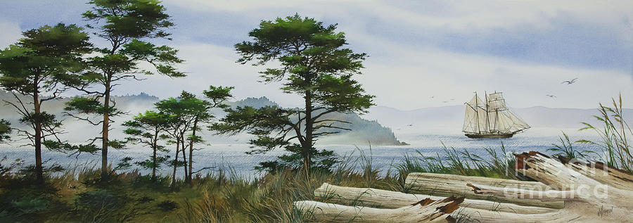 Splendid Coast Painting by James Williamson