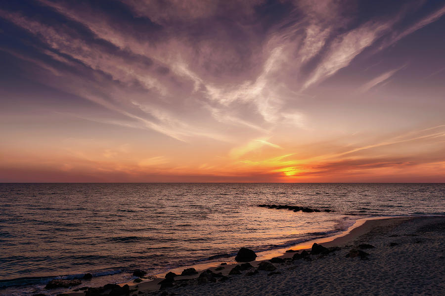 Splendid Florida Gulf Coast Sunset  -  floridagulfcoastsunset167514 Photograph by Frank J Benz