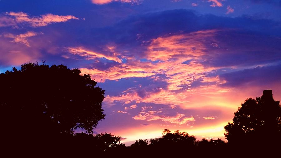 Splendid Sunset  Photograph by Ally White