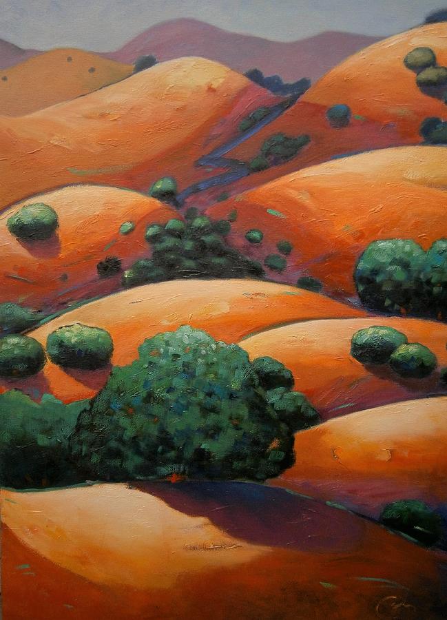 Summer Painting - Splendid Uphill by Gary Coleman