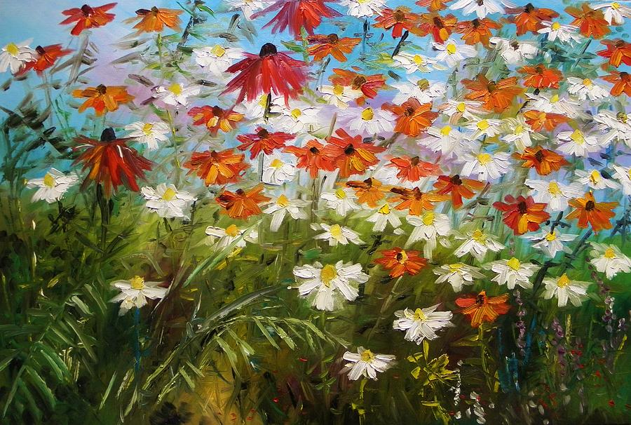 Splendor in the Garden Painting by John Williams