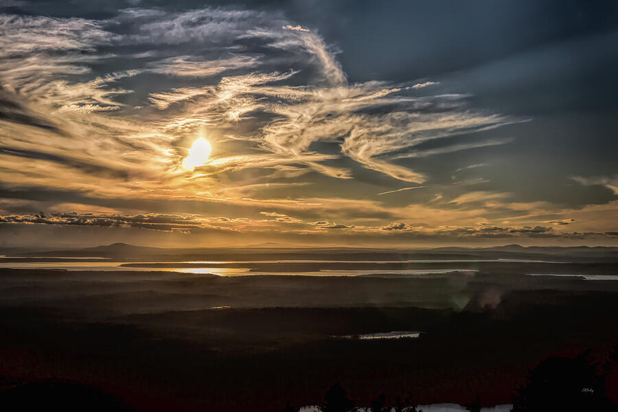 Splendorous Sunset Photograph by John M Bailey