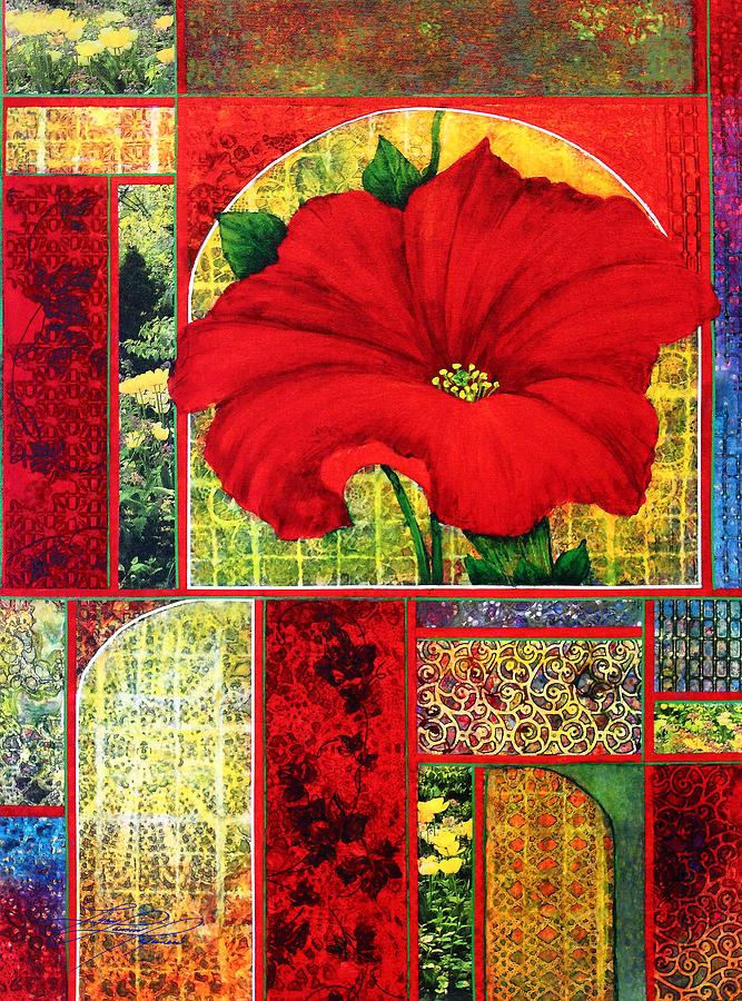 Floral Painting - Splendour of the Seasons -Summer by Lynn Lawson Pajunen Floral Painting - Splendour of the Seasons -Summer by Lynn Lawson Pajunen