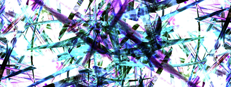 Abstract Digital Art - Splinters Light by Sergio Caggia Abstract Digital Art - Splinters Light by Sergio Caggia