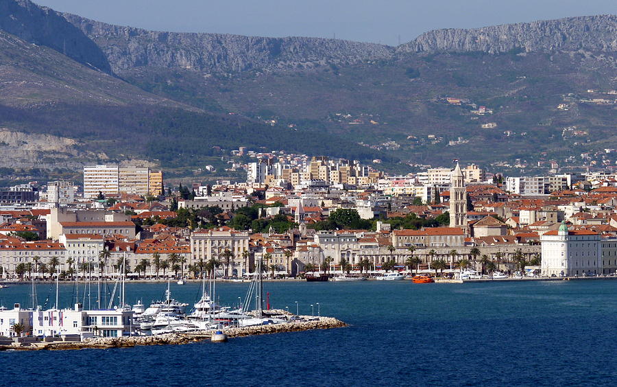 Split Croatias Waterfront Photograph by Carla Parris