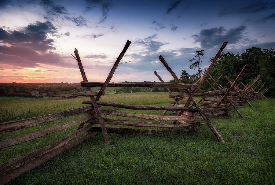 Split Rail Fence Photograph by Ryan Wyckoff