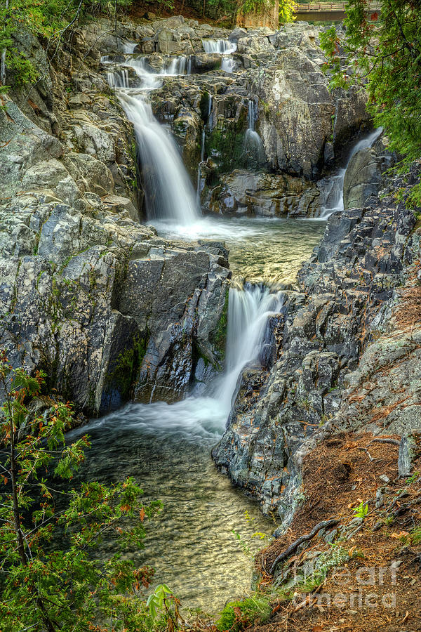 Split Rock Falls Photograph by Karen Jorstad