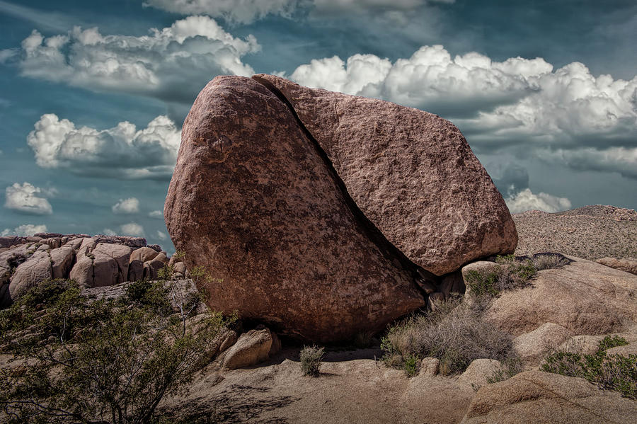 Split Rock in Joshua Tree National Park Photograph by Randall Nyhof