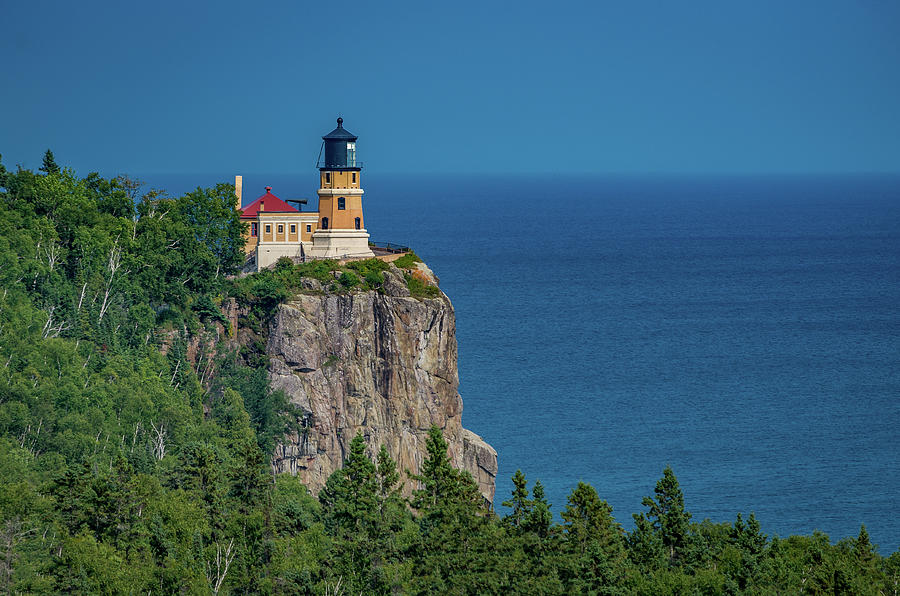 Split Rock Lighthouse View Photograph by Gary McCormick