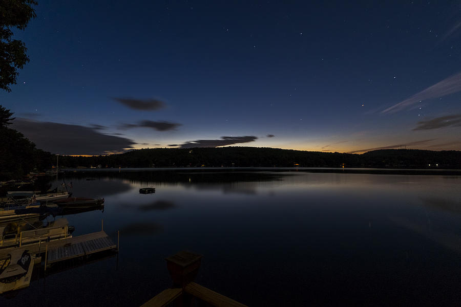 Spofford Lake Dawn Photograph by Tom Singleton