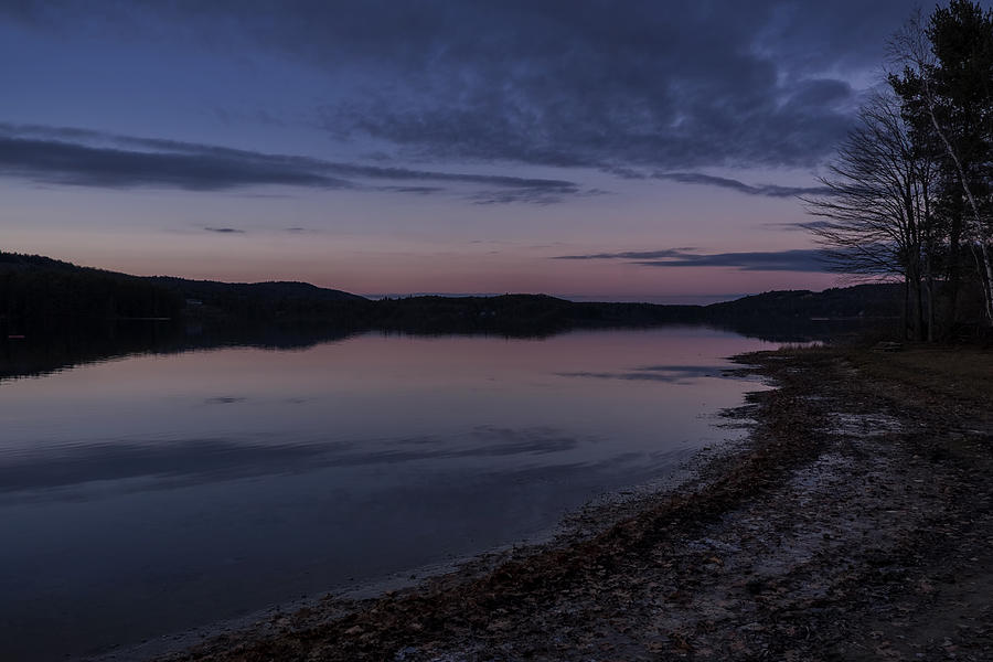 Spofford Lake Twilight Photograph by Tom Singleton