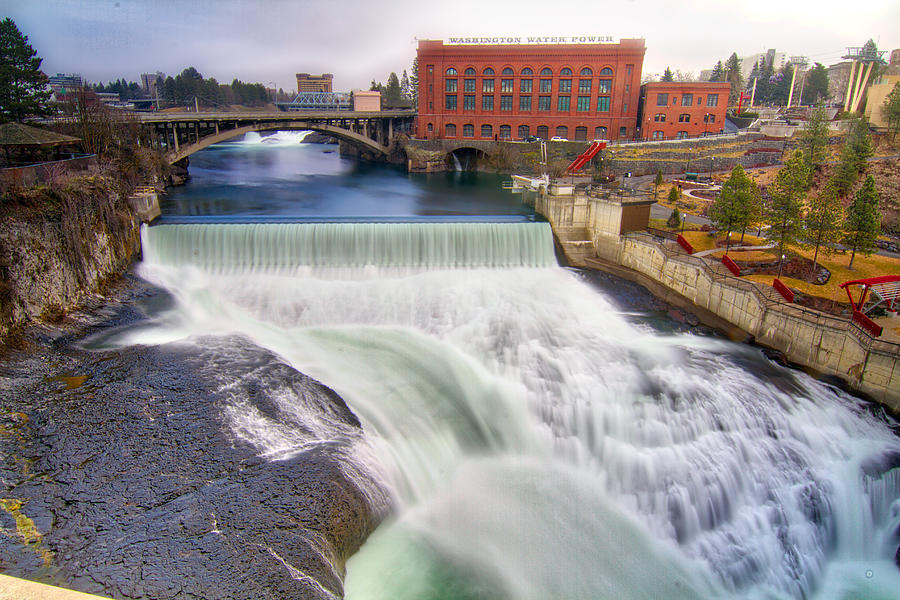 Spokane Falls Photograph by Brad Baxter - Fine Art America