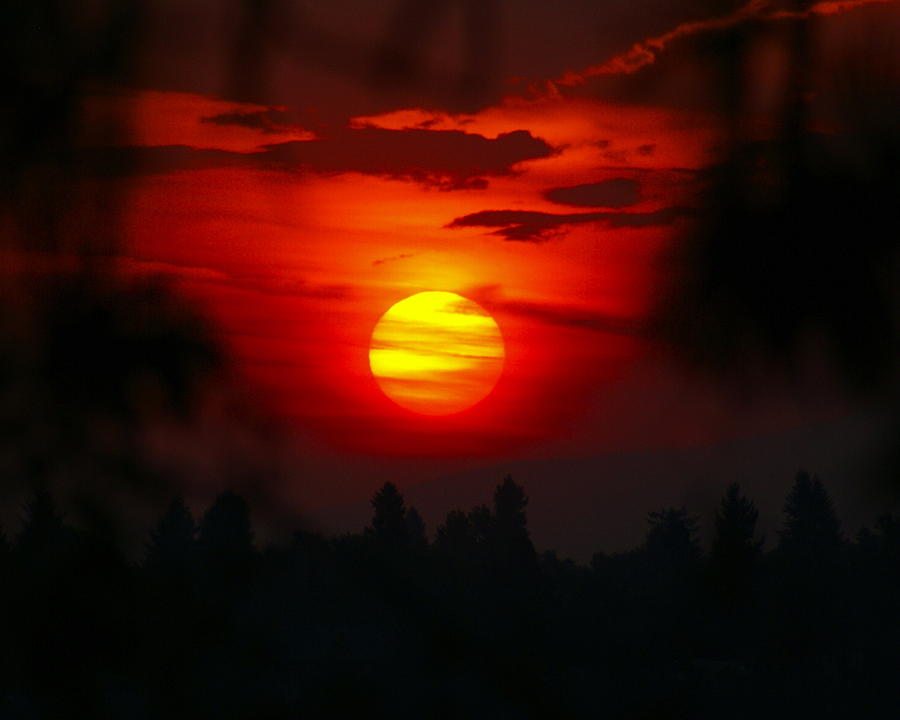 Spokane Sunrise Photograph by Ben Upham III