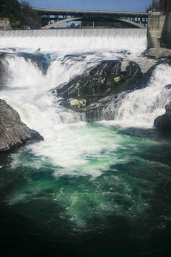 Spokane Waterfalls Photograph by Anthony Jones