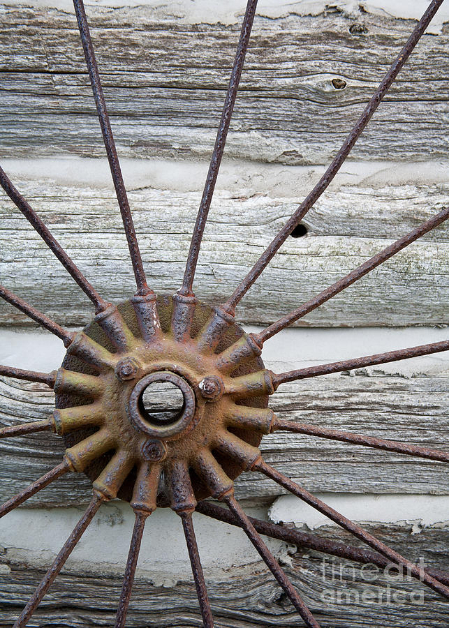 Abstract Photograph - Spokes by Mark Braun Abstract Photograph - Spokes by Mark Braun