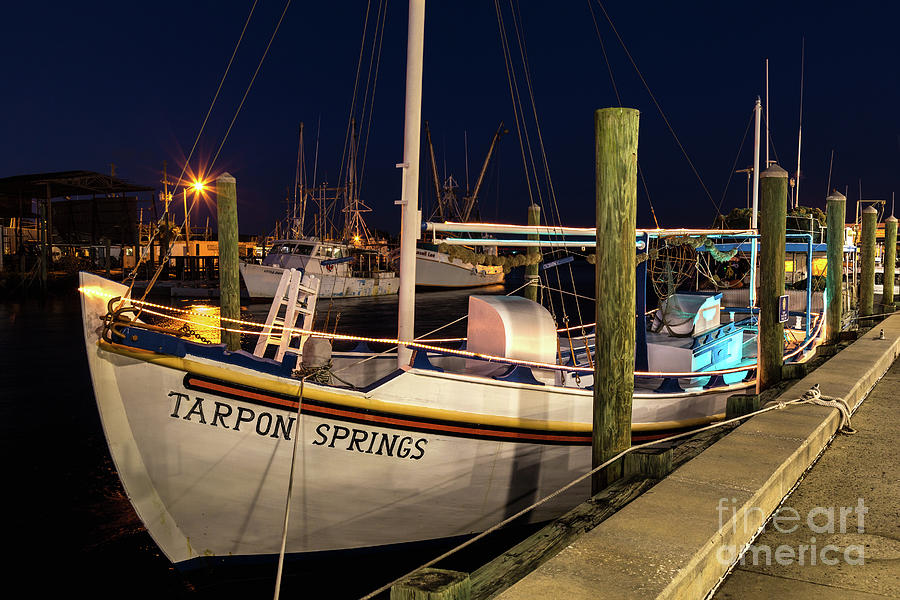 Sponge Boat, Tarpon Springs, Florida Photograph by Dawna Moore Photography