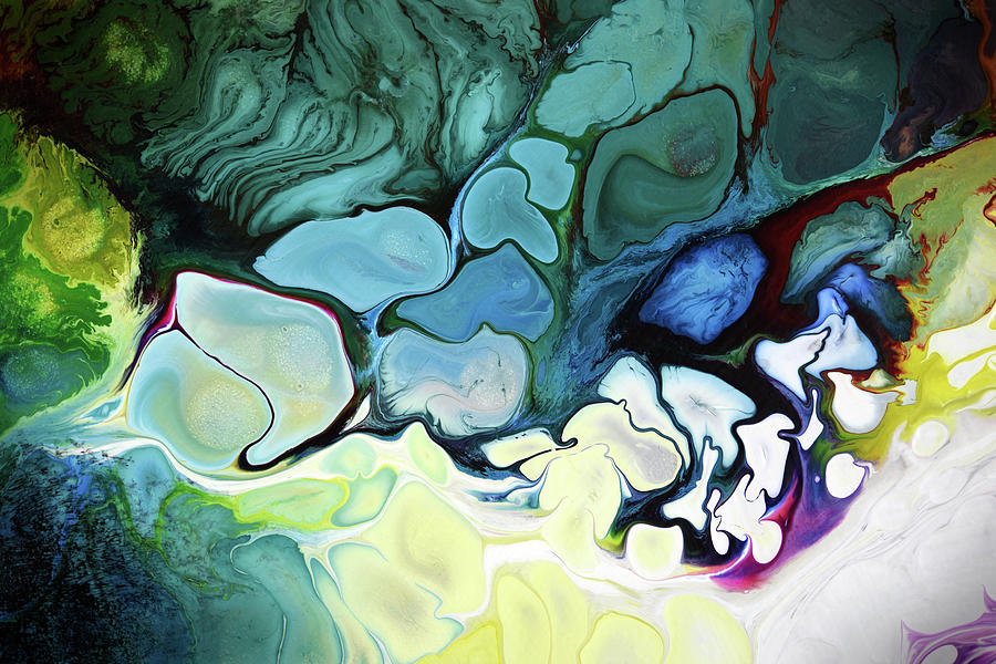 Abstract Painting - Spontaneous by Dion Kurczek Abstract Painting - Spontaneous by Dion Kurczek
