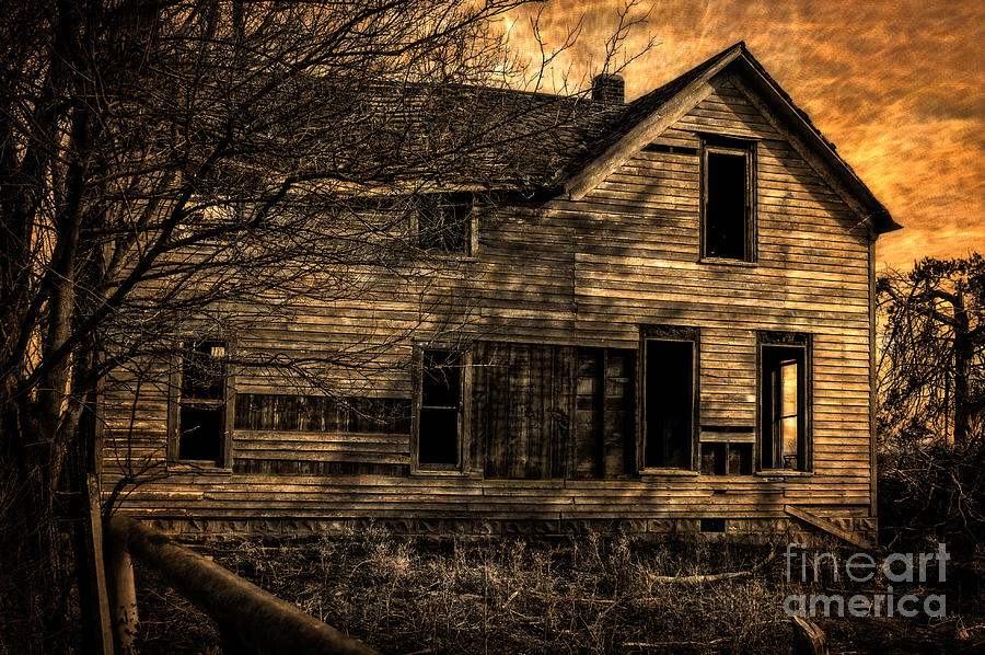 Spooky House Photograph by Imagery by Charly