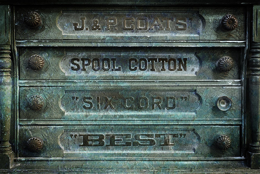 Spool Cabinet Photograph by Bud Simpson