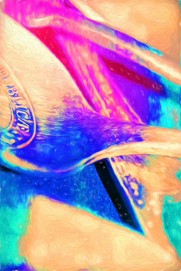 Spoons Abstract Digital Art by Cathy Anderson