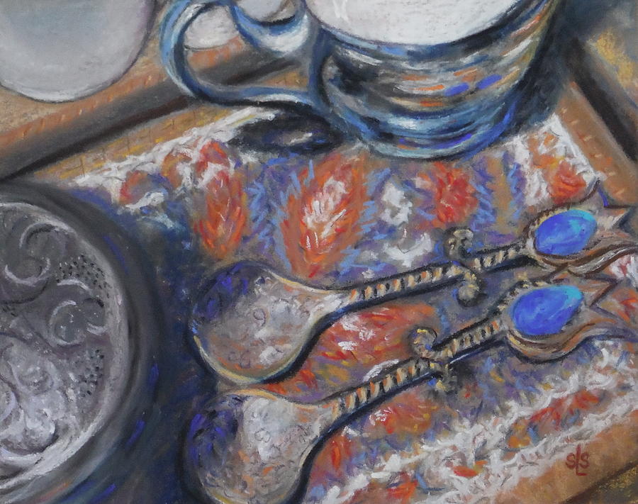 Spoons and More Pastel by Sandra Lee Scott